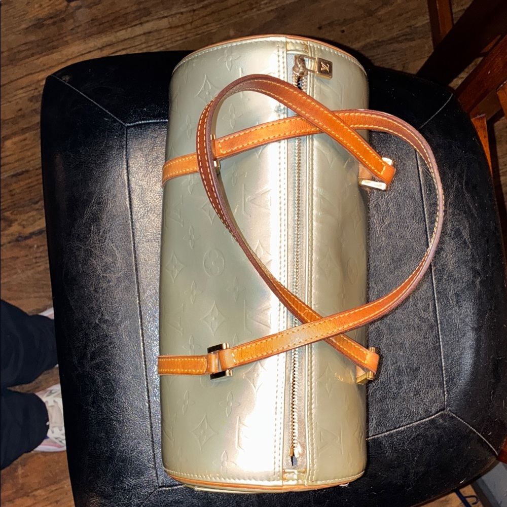 Louis Vuitton Khaki Monogram Duffel Bag